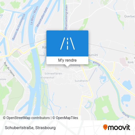 Schubertstraße plan