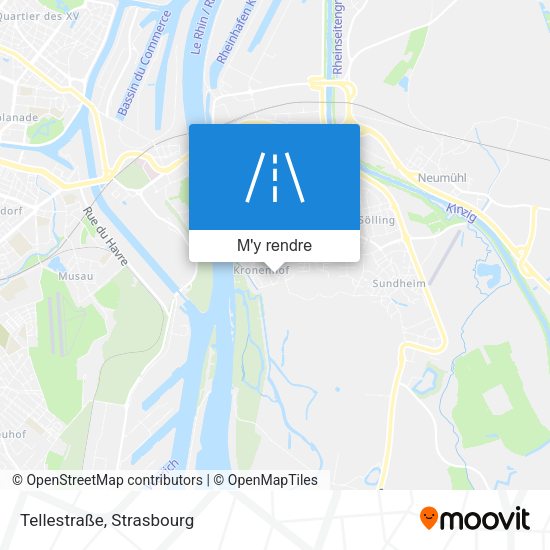 Tellestraße plan