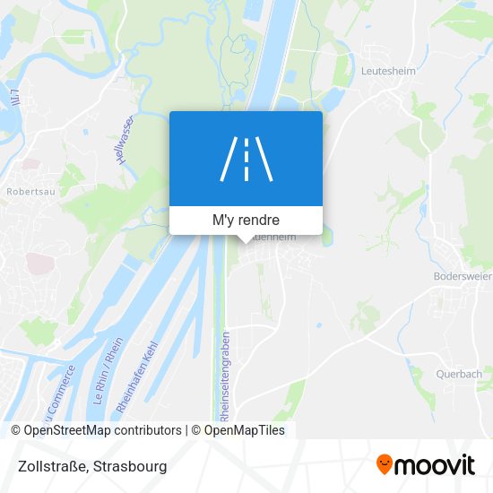 Zollstraße plan