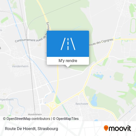 Route De Hoerdt plan