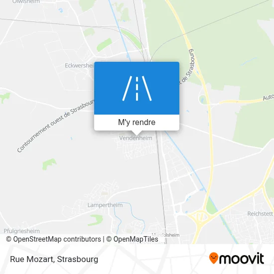 Rue Mozart plan