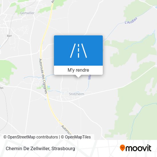 Chemin De Zellwiller plan