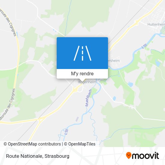 Route Nationale plan