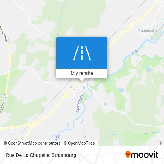 Rue De La Chapelle plan