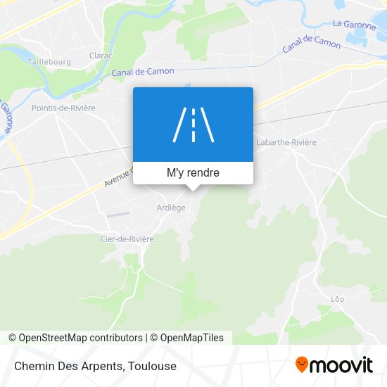 Chemin Des Arpents plan