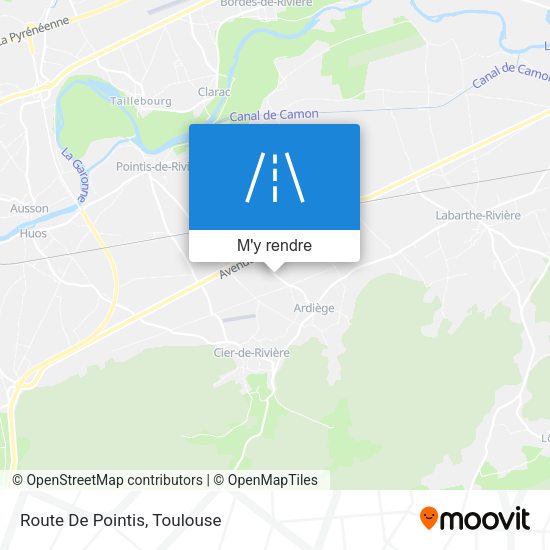 Route De Pointis plan