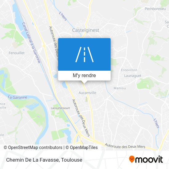 Chemin De La Favasse plan