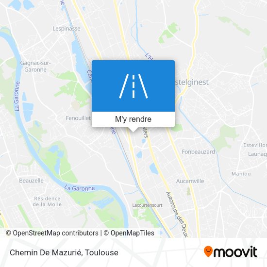 Chemin De Mazurié plan