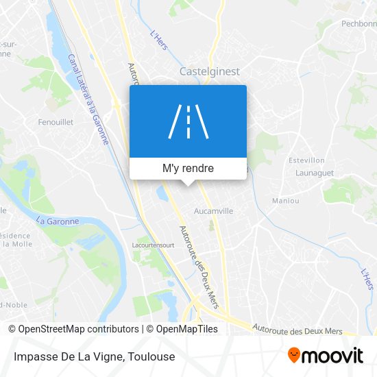 Impasse De La Vigne plan