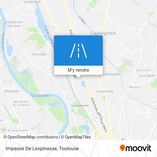 Impasse De Lespinasse plan
