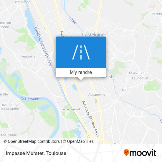 Impasse Muratet plan