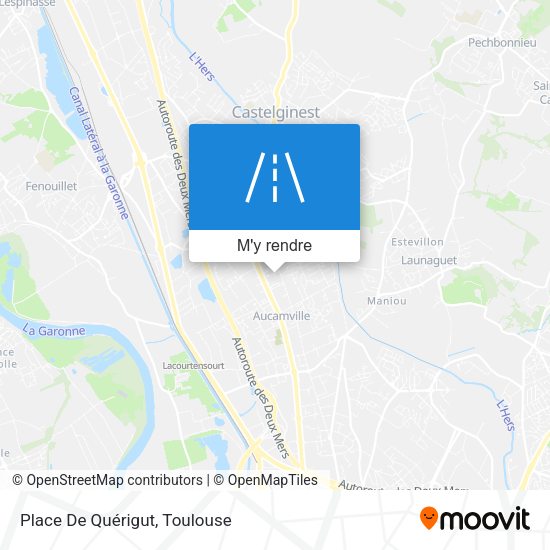 Place De Quérigut plan