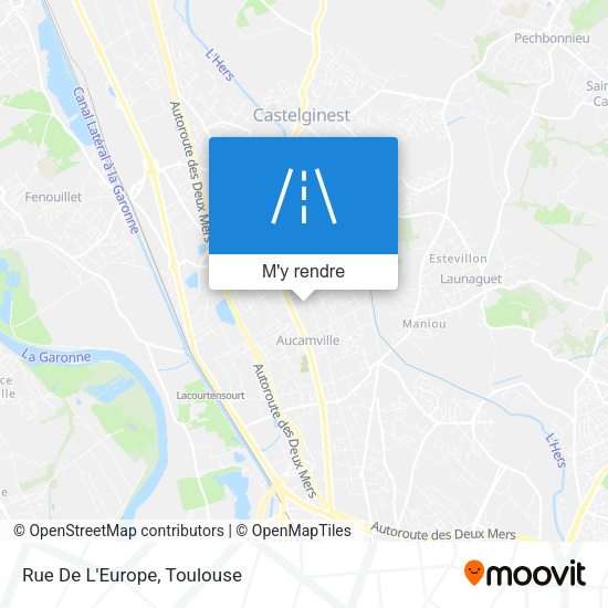 Rue De L'Europe plan
