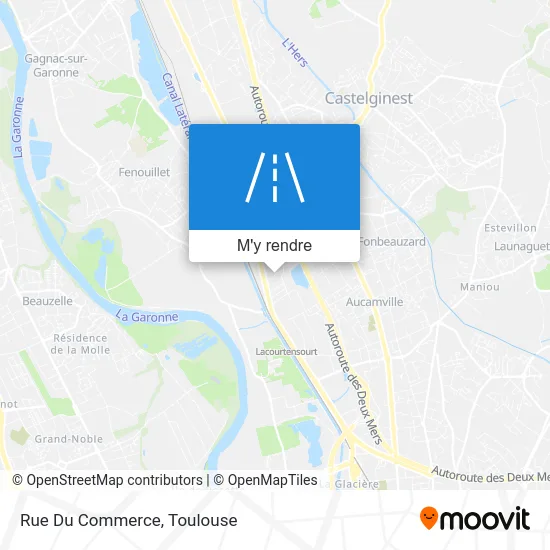 Rue Du Commerce plan