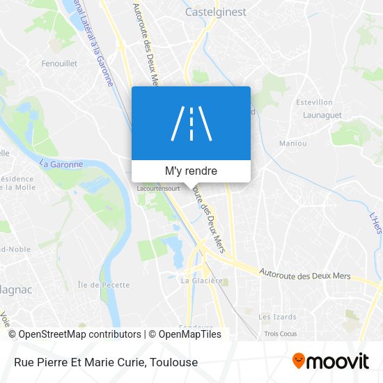 Rue Pierre Et Marie Curie plan