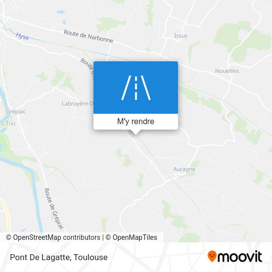 Pont De Lagatte plan