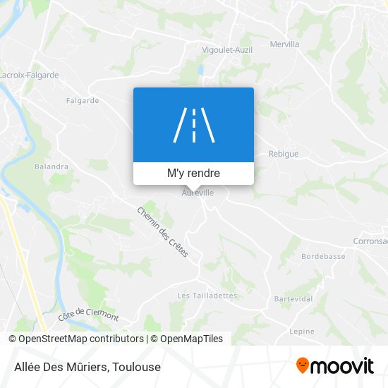 Allée Des Mûriers plan