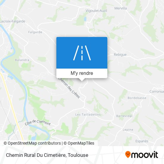 Chemin Rural Du Cimetière plan