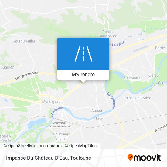 Impasse Du Château D'Eau plan