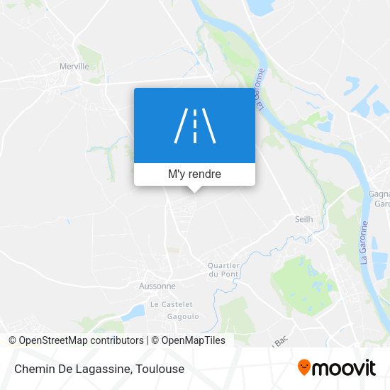 Chemin De Lagassine plan