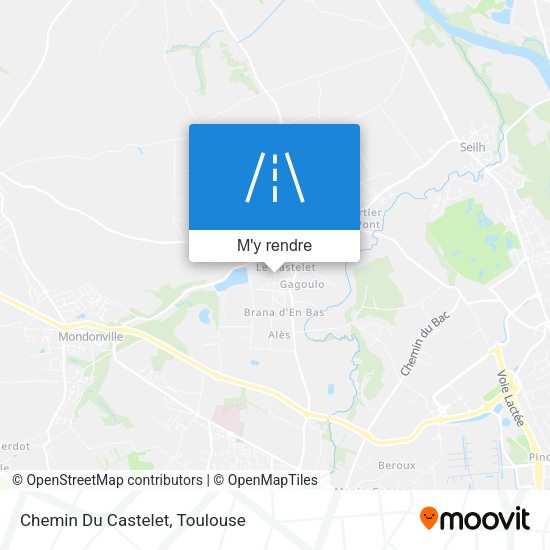 Chemin Du Castelet plan