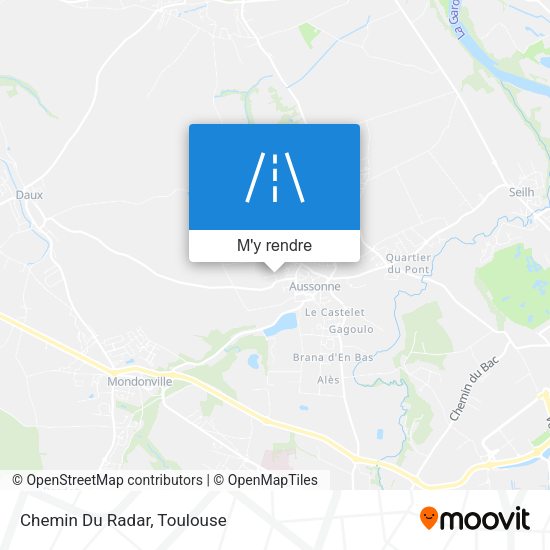 Chemin Du Radar plan