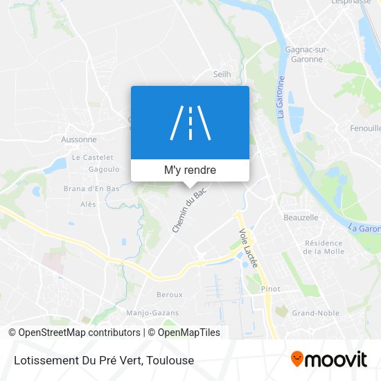 Lotissement Du Pré Vert plan