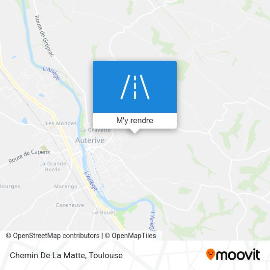 Chemin De La Matte plan