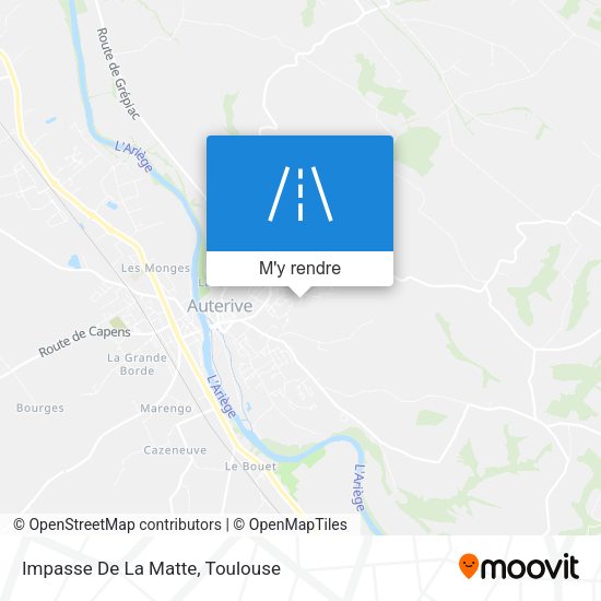 Impasse De La Matte plan