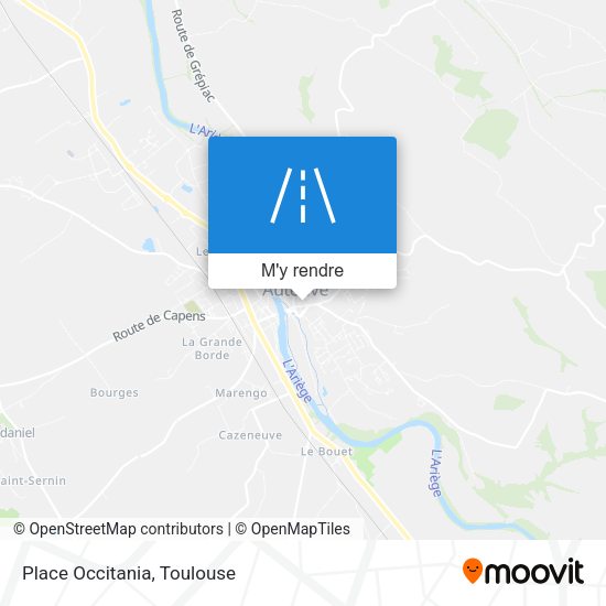 Place Occitania plan