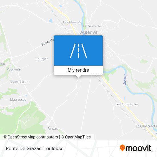 Route De Grazac plan