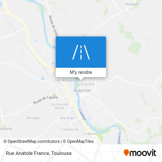 Rue Anatole France plan