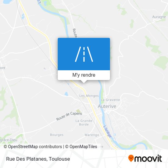 Rue Des Platanes plan