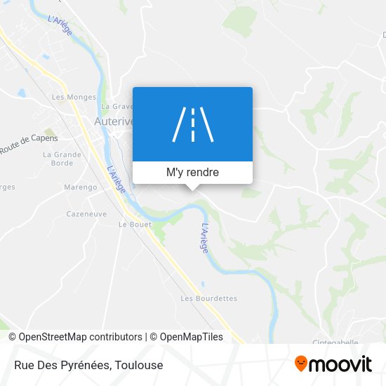 Rue Des Pyrénées plan
