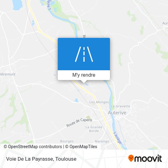 Voie De La Payrasse plan