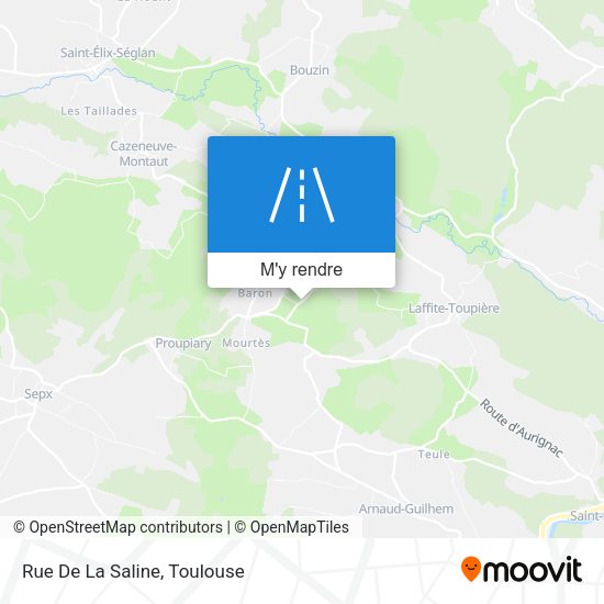 Rue De La Saline plan