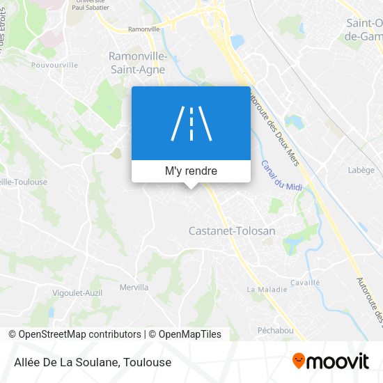 Allée De La Soulane plan