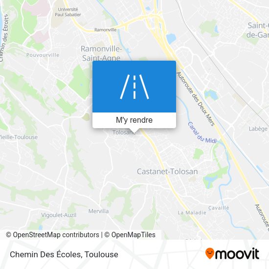 Chemin Des Écoles plan
