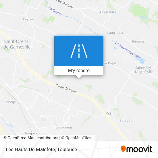 Les Hauts De Malefête plan