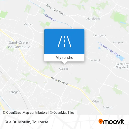 Rue Du Moulin plan