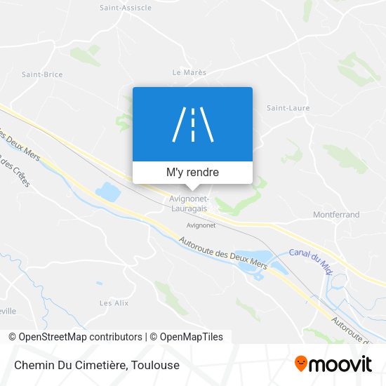 Chemin Du Cimetière plan