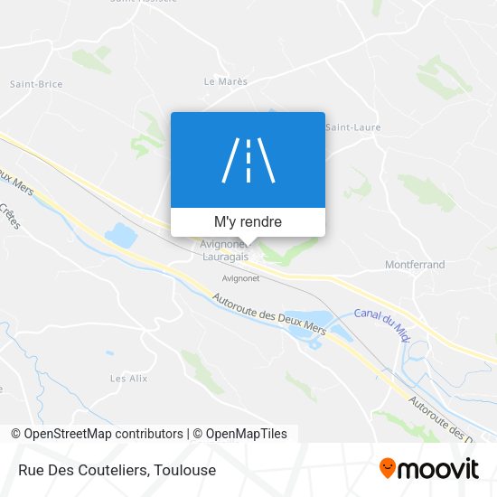 Rue Des Couteliers plan