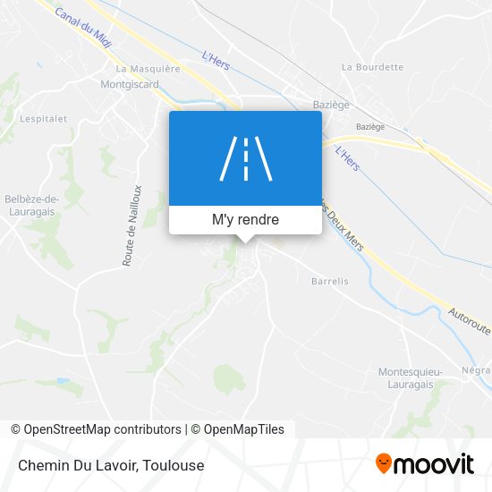 Chemin Du Lavoir plan