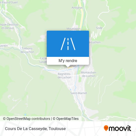 Cours De La Casseyde plan