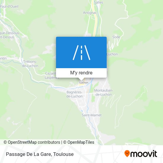 Passage De La Gare plan