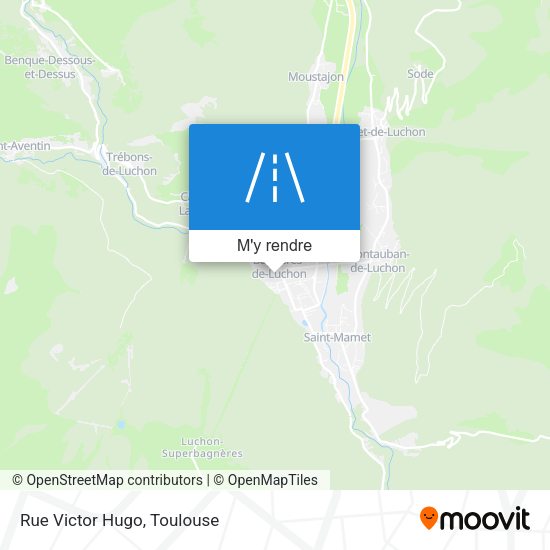 Rue Victor Hugo plan