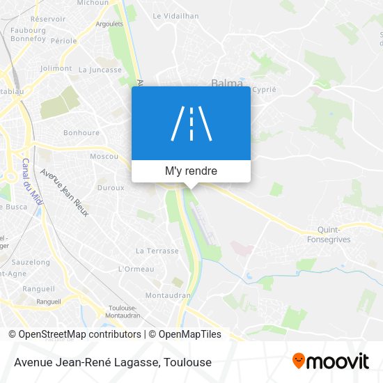 Avenue Jean-René Lagasse plan