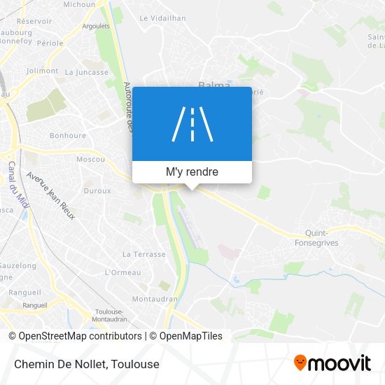 Chemin De Nollet plan