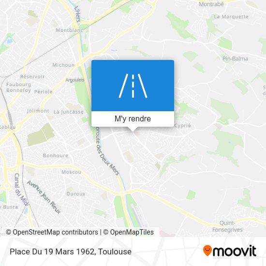 Place Du 19 Mars 1962 plan