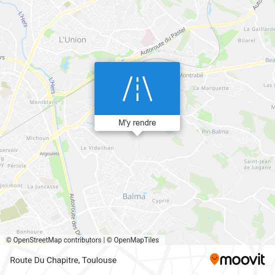 Route Du Chapitre plan